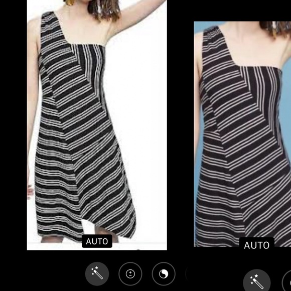 Anthropologie Dresses & Skirts - Anthropologie Maeve Black Striped Dress XS NWT